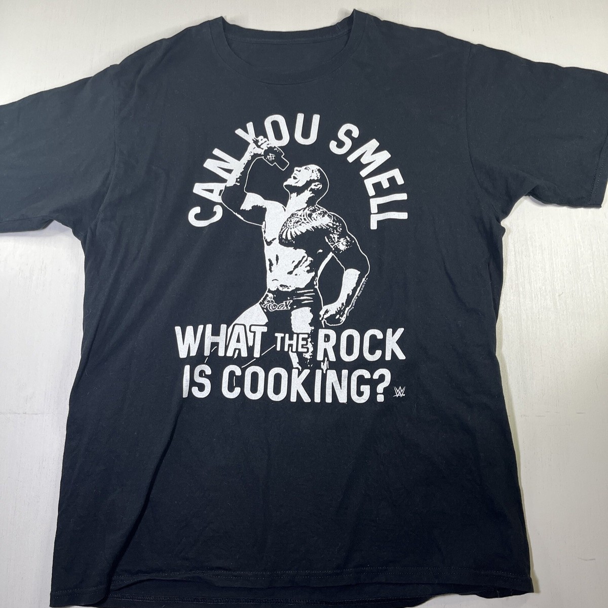 Wwe Can You Smell What The Rock Is Cooking T-Shirt Wwe Can You Smell What The Rock Is Cooking T-Shirt