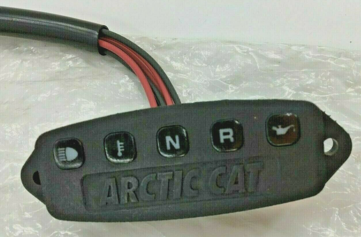 01 Arctic Cat 250 4x4 Indicator Lights Neutral Dash for sale