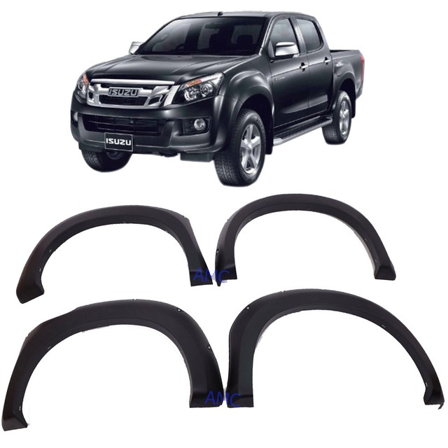 Fit Isuzu Dmax Colorado DMAX Fender Flare 6" Wheel Arch Offroad Matte