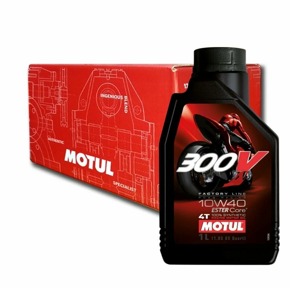 Motul 300V 10W40 Factory Line Road Racing Olio Motore Sintetico