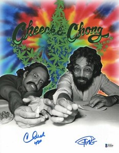 CHEECH-amp-CHONG-SIGNED-AUTOGRAPH-11X14-PHOTO-BECKETT-BAS-COA-23