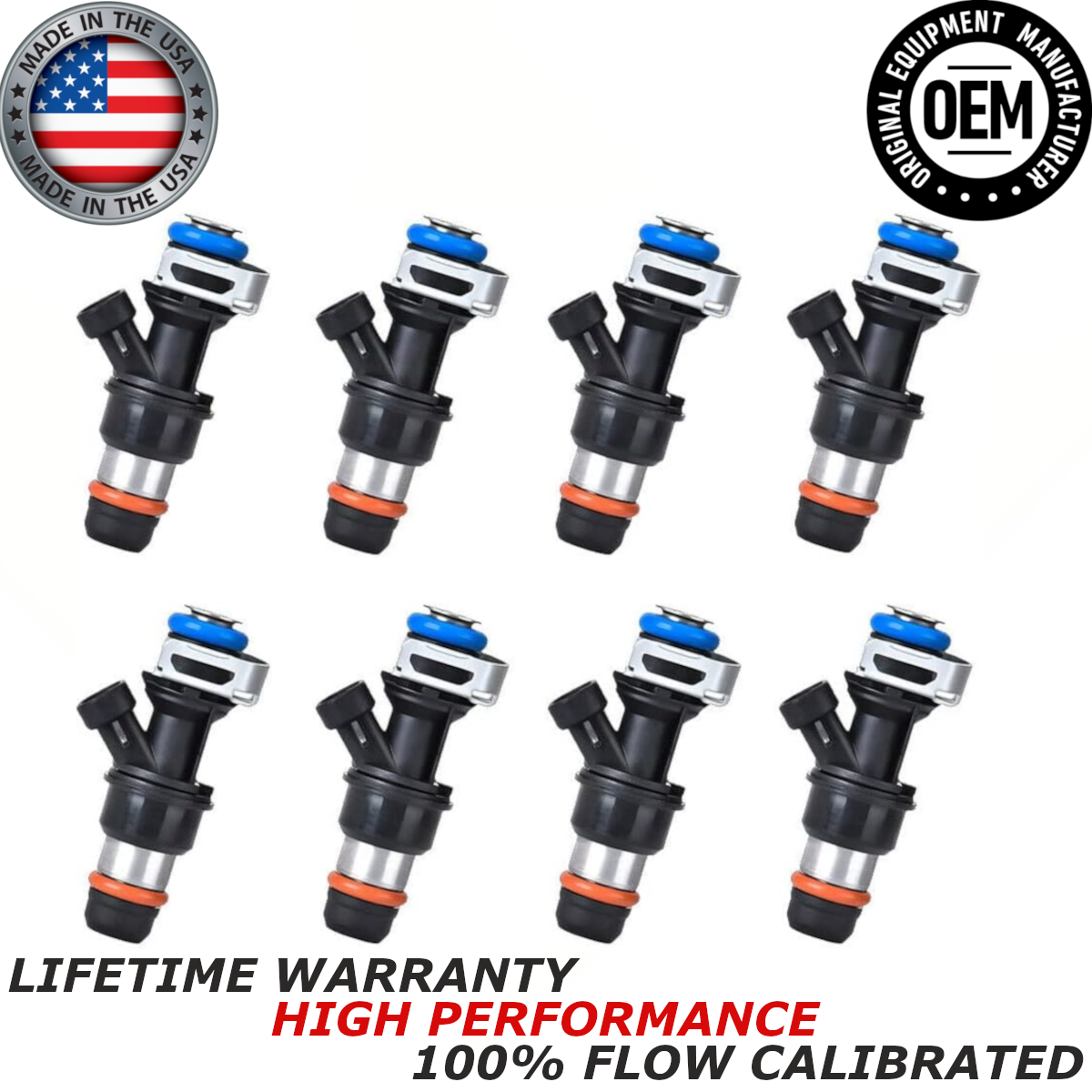 Remanufactured Fuel Injector – For Chevy Suzuki 2.5L V6 – Lifetime Warranty