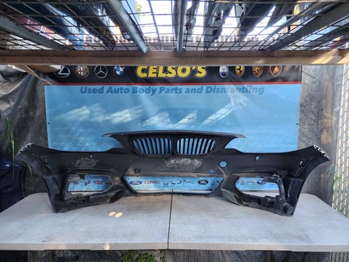 2014 - 2021 BMW 2 SERIES, M235i, M240i, CONVERTIBLE FRONT BUMPER COVER OEM USED - Picture 19 of 24