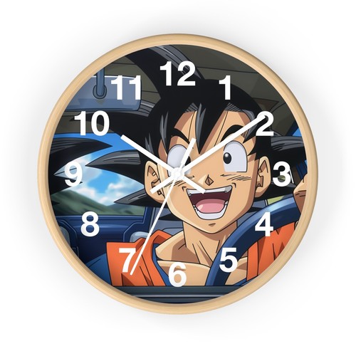 Anime Wall Clock - Fun Room Design, Kid's Room Decor, Anime Gift for Fans, - Picture 2 of 10