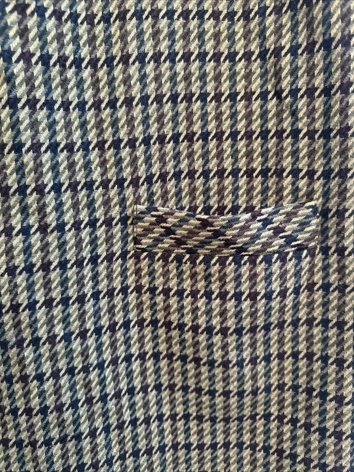 Vestido Vaina Sag Harbor 16 Mezcla Lana Pata de Gallo Marrón Oliva Borgoña Negro Foto 2 de 4