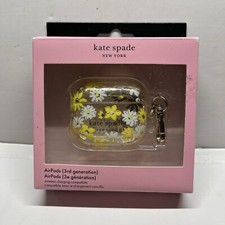 Kate Spade AirPod Pro Case Clear Floral Generation 3