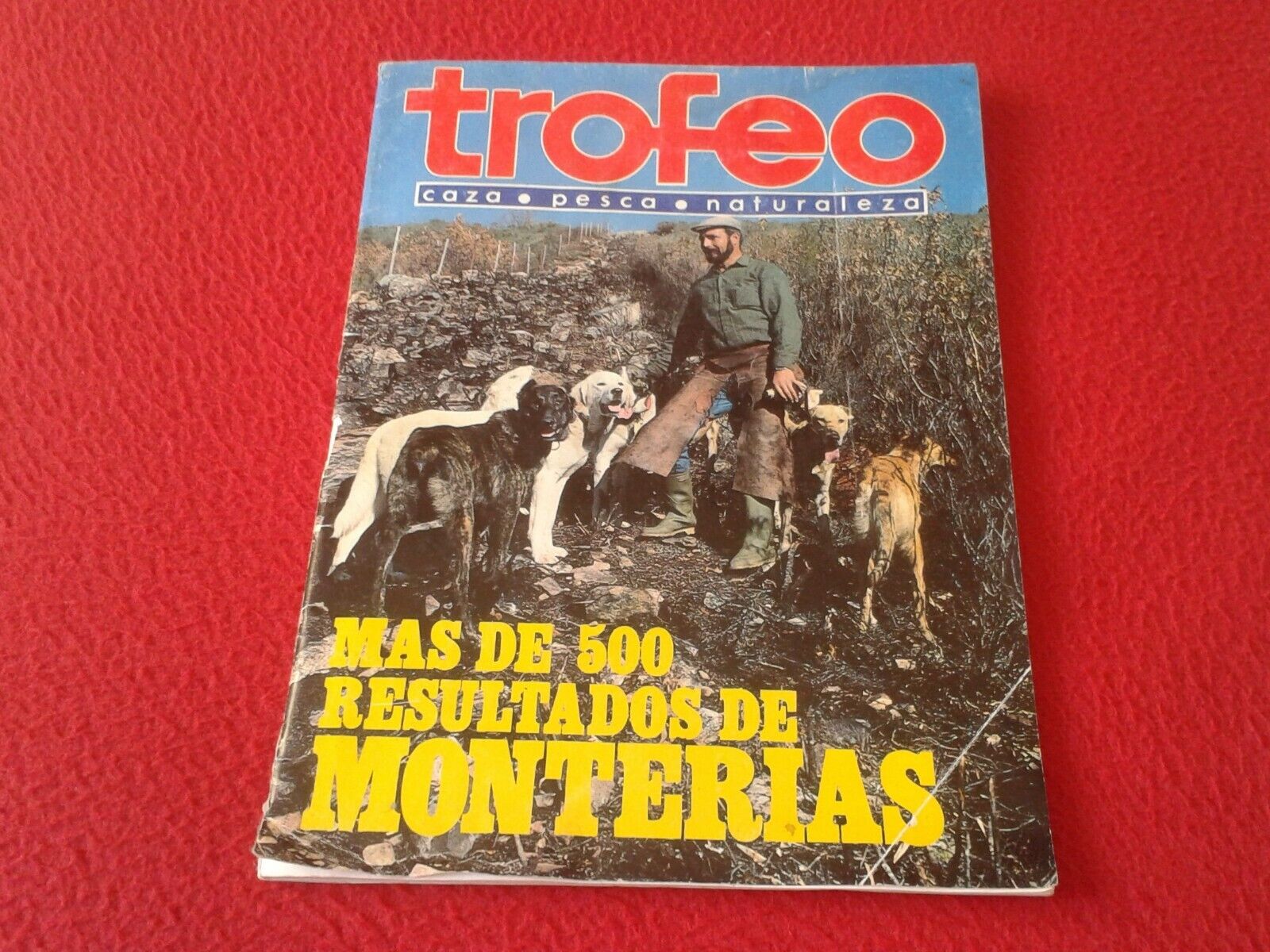 REVISTA TROFEO CAZA PESCA NATURALEZA 1989 MÁS DE 500 RESULTADOS DE MONTERÍAS