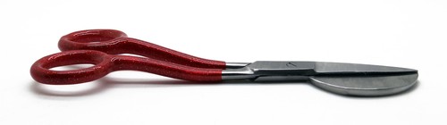 3 Pcs Carpet Duckbill Red Scissors 6" Working End 2" Repair Premium Instruments - Picture 4 of 6