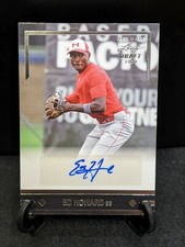 2020 LEAF ULTIMATE DRAFT ED HOWARD 1991 GOLD LEAF ROOKIES AUTO Chicago Cubs