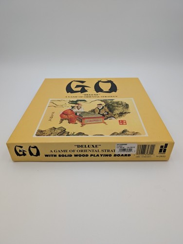 Gioco di strategia orientale GO Deluxe 1982 vintage tavola legno massello completa - Foto 7 di 11