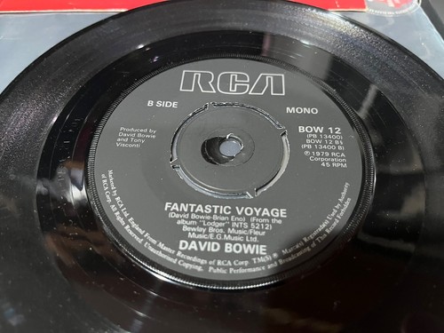 DAVID BOWIE BING CROSBY PEACE ON EARTH LITTLE DRUMMER BOY 7" SINGLE 45 1977 UK - Picture 5 of 6