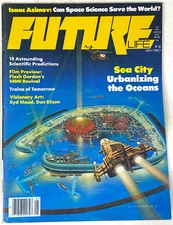 Future Life Magazine # 18  - May 1980 - Isaac Asimov,  Syd Mead, Flash Gordon