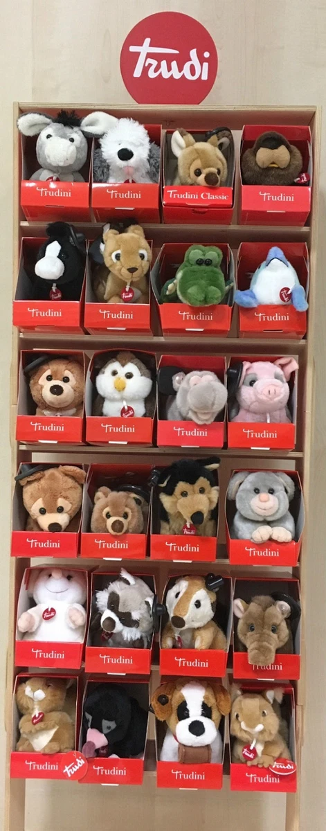 TRUDI TRUDINI TRUDINO PELUCHE 15CM animali assortiti A SCELTA