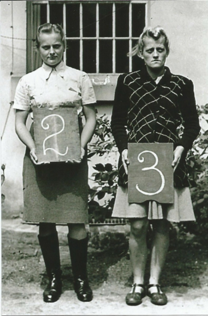 WW II German Photo ---- Female Concentration Camps Guards | eBay