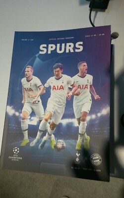 Off. Programm Tottenham Hotspur vs FC Bayern München Champions League 01.10.19