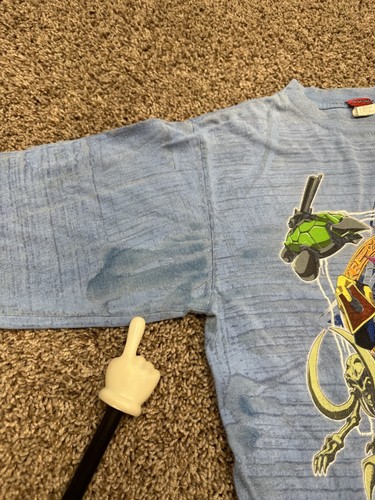 90s Yu-Gi-Oh Shirt Youth/Boys Size L 1996 Beta Catapult Long Sleeve Graphic Rare - Picture 8 of 18