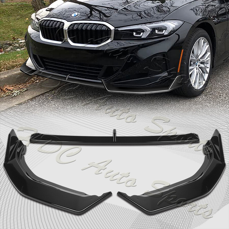 For 2023-2025 BMW 3-Series G20 Base GT-Style Painted Black