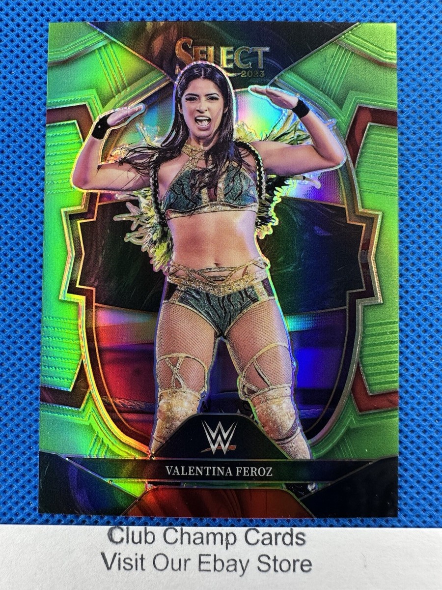 2023 #95 Valentina Feroz Panini Select WWE NXT Concourse Neon