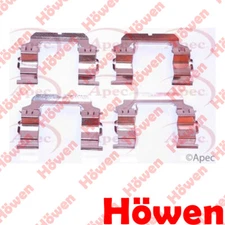Fits Nissan Patrol 2.8 TD 3.0 D Brake Pads Fitting Kit Front Howen