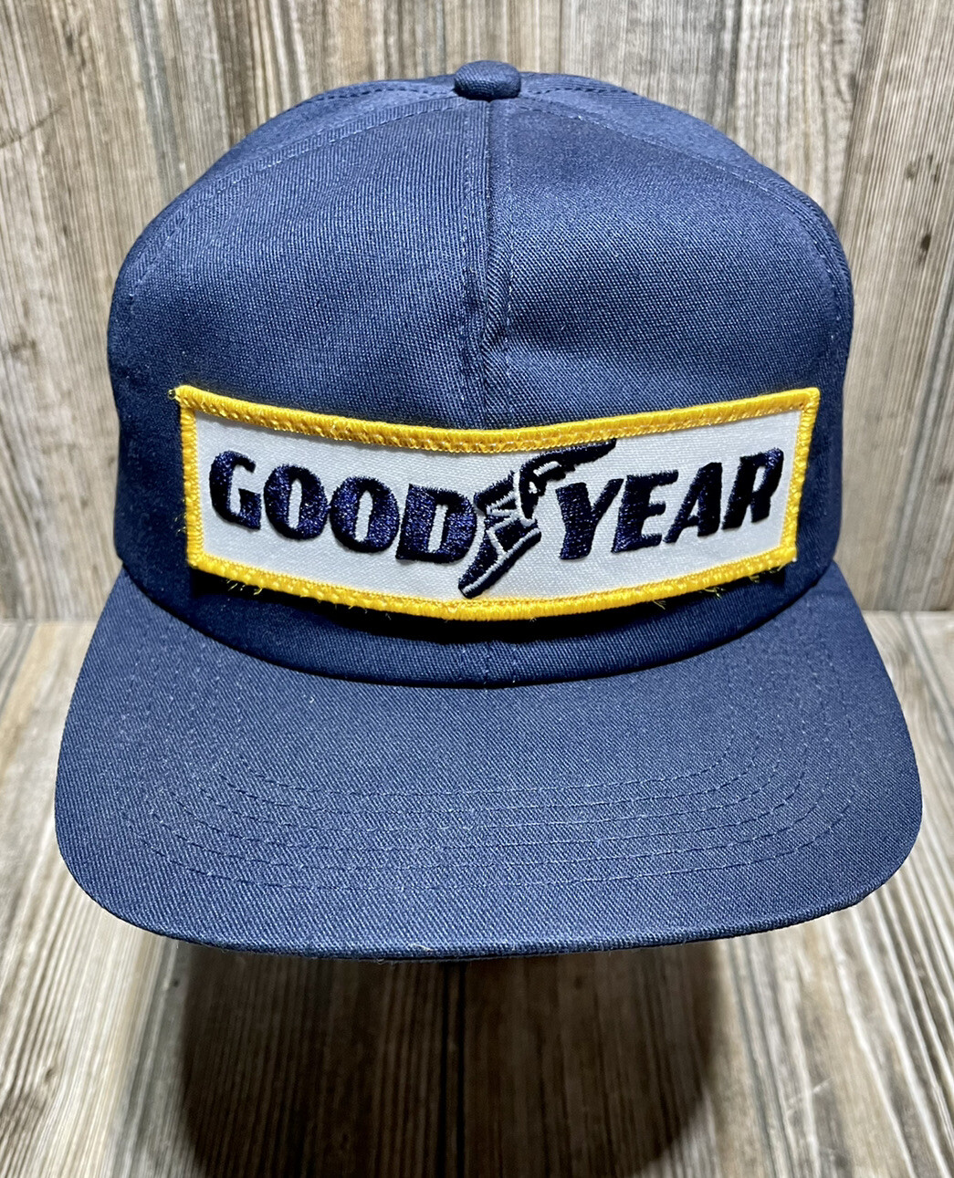 Vintage Goodyear Snapback K Products Hat Patch Trucker Cap Foam Amazing Cond. eBay