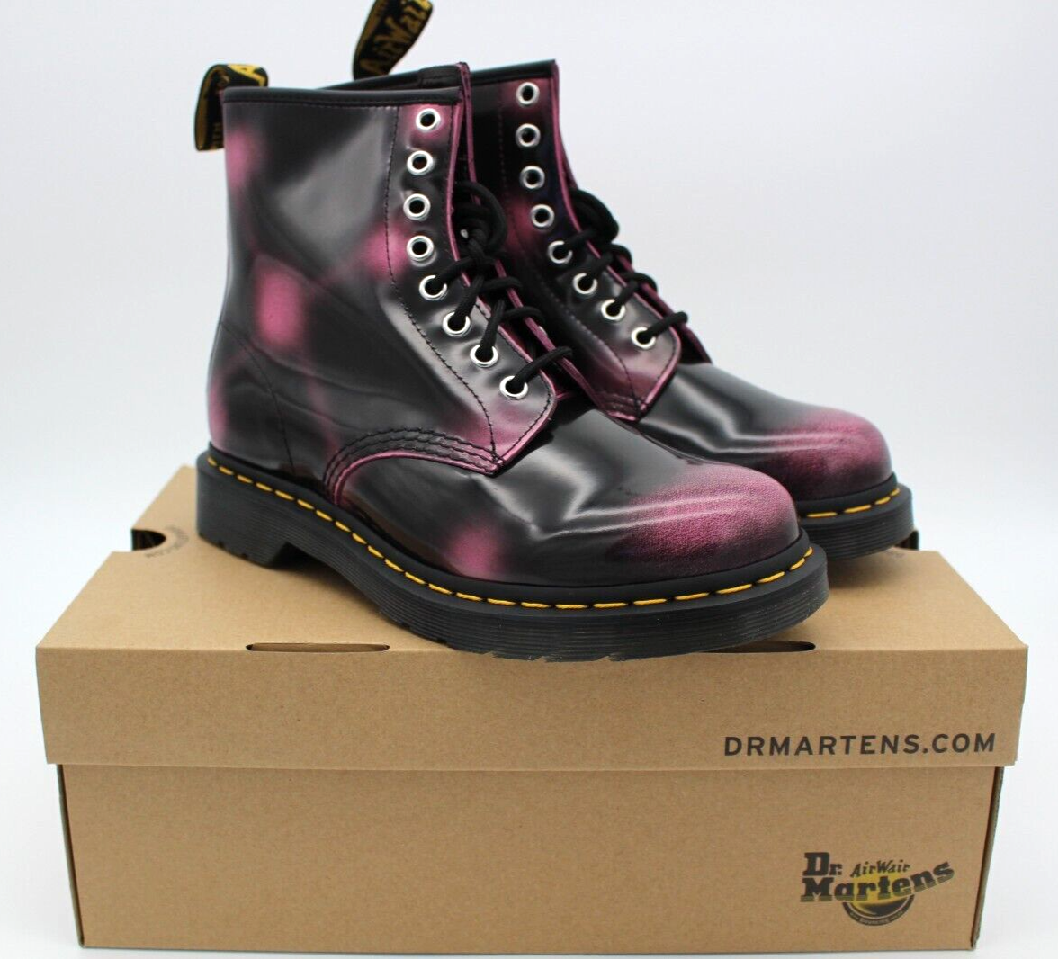 Dr. Martens 1460 8 Eye Boot Womens Pink Arcadia Doc Martens
