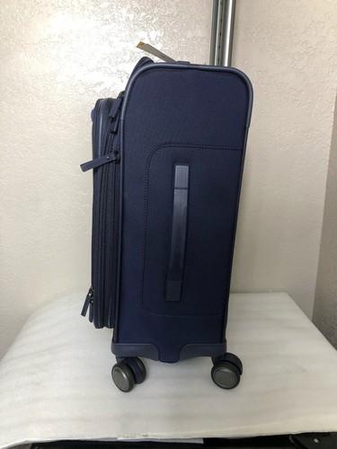 Samsonite Silhouette 17 21" Carry-On Expandable Softside Spinner French Blue - Picture 4 of 11