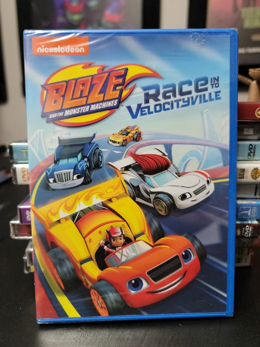 BLAZE AND THE MONSTER MACHINES RACE INTO VELOCITYVILLE New Sealed