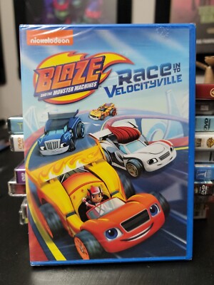 BLAZE AND THE MONSTER MACHINES RACE INTO VELOCITYVILLE New Sealed