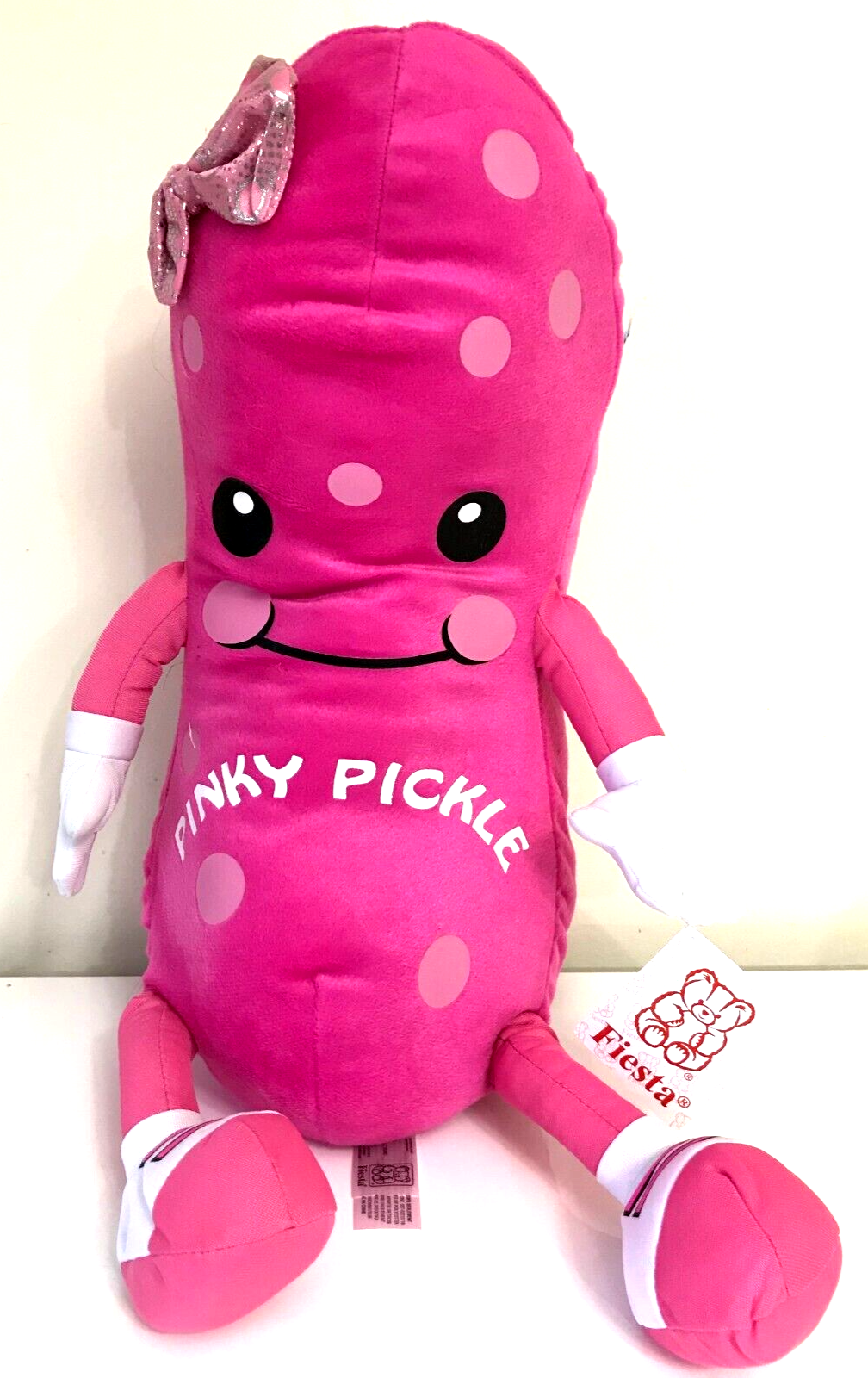 Mr. Pickle Plush Toy 17 inch. Xlarge Fiesta Plush Toy.