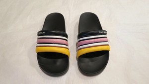 tory burch striped slide