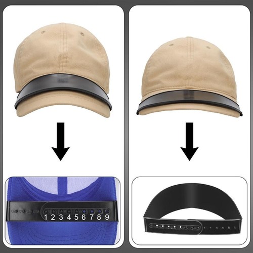 with 9 Brim Curve Hat Brim Bender Hat Shaper Hat Curving Band Baseball Caps - Picture 8 of 8