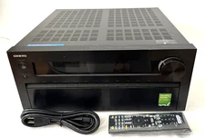 Onkyo TX-NR1010 7.2 Channel 140 Watt THX Certified Network A/V Receiver Black