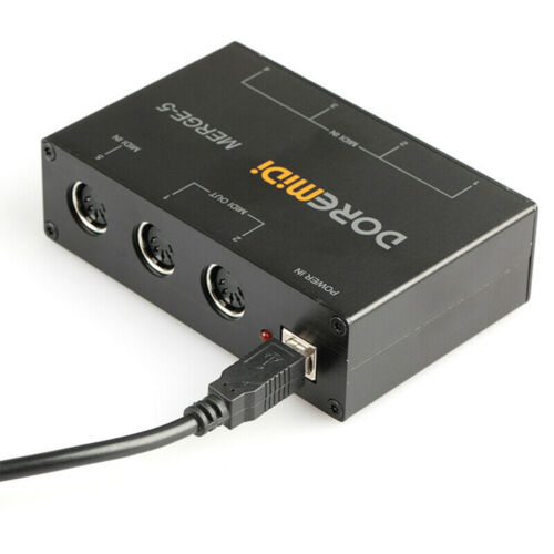 DOREMiDi MERGE-5 Interfaccia Box Controller Adattatore Convertitore 16 Canali Stati Uniti - Foto 5 di 8