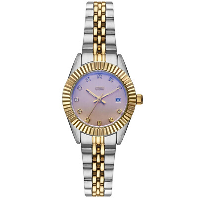 Storm London Roxin - Crystal Lazer Violet 47430/V Damenuhr Armbanduhr Edelstahl