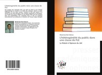 L'héTéRogéNéIté Du Public Dans Une Classe De Fle Massinissa Nait Sidenas