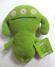 UGLY DOLL Little Uglies NWT  PEACO  2006 series 3 #54121 HTF green