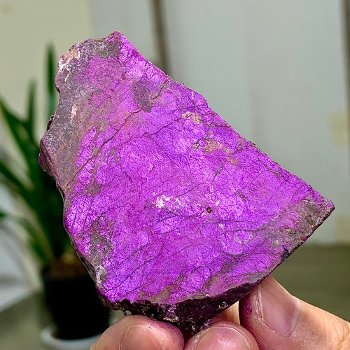 73G Namibia Natural Metálico Púrpura Oscuro Pieza Áspero Raro Espécimen