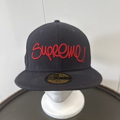 帽子 Supreme S Logo New Era 7-1/2 Supreme S Logo New Era® 59FIFTY Baseball Hat Dark Blue with