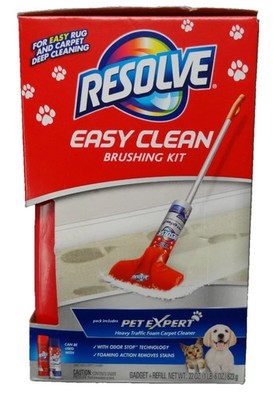 NEW Resolve Easy Clean Pet Expert Brushing Kit Heavy Traffic Carpet Cleaning