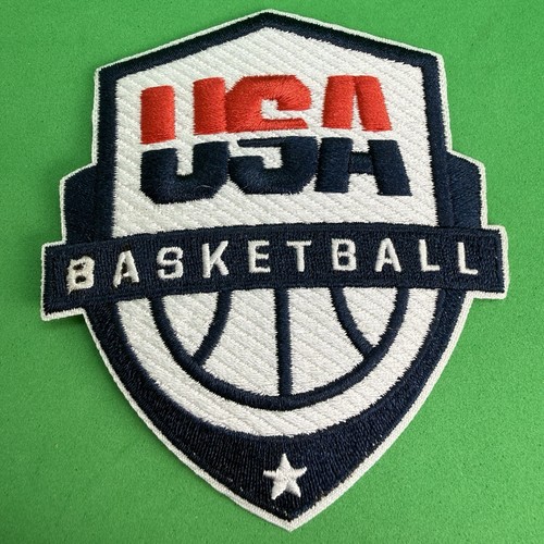 PREMIUM USA BASKETBALL ๐ IRON ON PATCH 2028 LA OLYMPICS Jordan 24HR SHIP