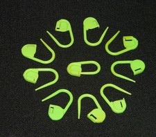10 CRAFT LOCKING STITCH MARKERS SIZE SMALL for KNITTING CROCHET ETC.