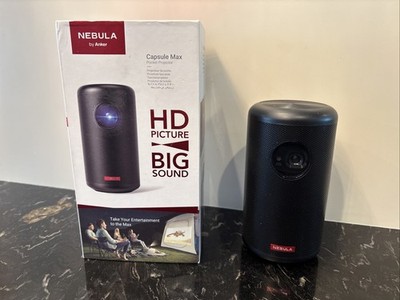 Anker Nebula Capsule Max Mini Projector D2423 - Read