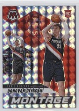 2024-25 Panini Mosaic Montage Mosaic Prizm Donovan Clingan #6 1oq1