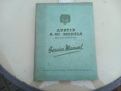 Austin a40 Werkswerkstatthandbuch 1953