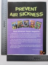 Nintendo Power Vintage Advertisement Original...