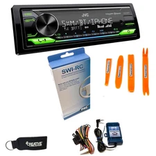 JVC KD-X370BTS Digital Media Receiver BT USB Alexa Steering Wheel Interface