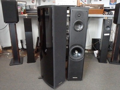 Excellent Beautiful Pair of 2010 SONUS FABER Liuto Tower Speakers