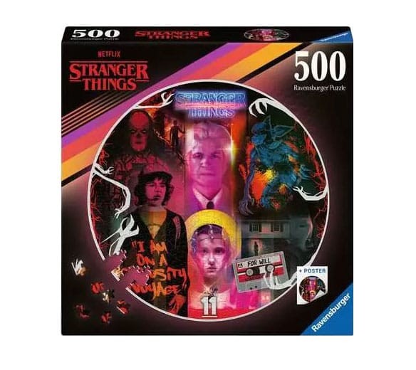 Ravensburger Puzzle 500 Pièces Rond Stranger Things - Image 2