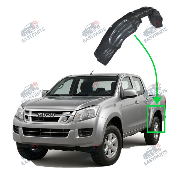 Radlauf StoßStange Locaro Hinten Links FüR Isuzu D-Max 2012 - 2016 2WD-image