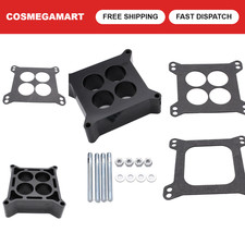 2 Ported Phenolic Carburetor Spacer For Holley 4bbl Chevy Ford Sbc Bbc Bb Upgra 2 Ported Phenolic Carburetor Spacer For Holley 4bbl Chevy Ford Sbc Bbc Bb Upgra